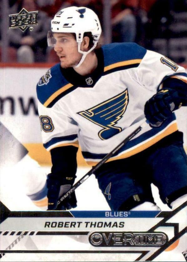 Robert Thomas #7 St. Louis Blues | 2020-21 Upper Deck Overtime