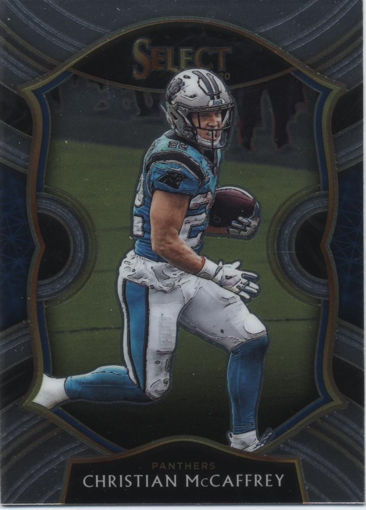 Christian McCaffrey #7 Carolina Panthers | 2020 Panini Select |  | NFL Football