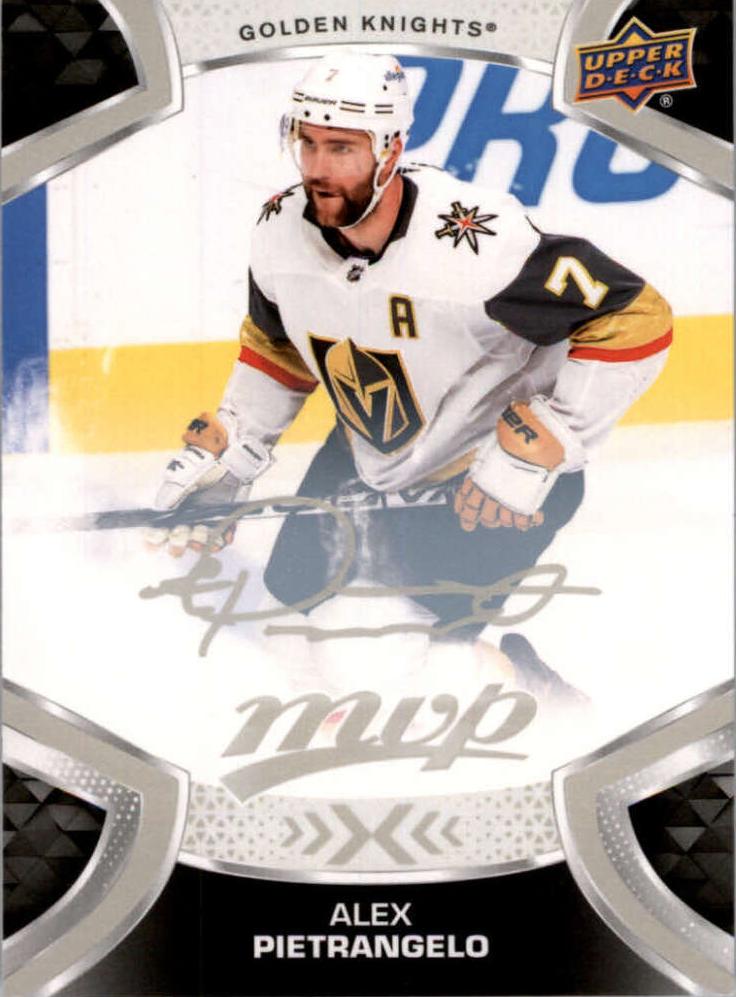 Alex Pietrangelo #7 Vegas Golden Knights | 2021-22 Upper Deck MVP Silver Script