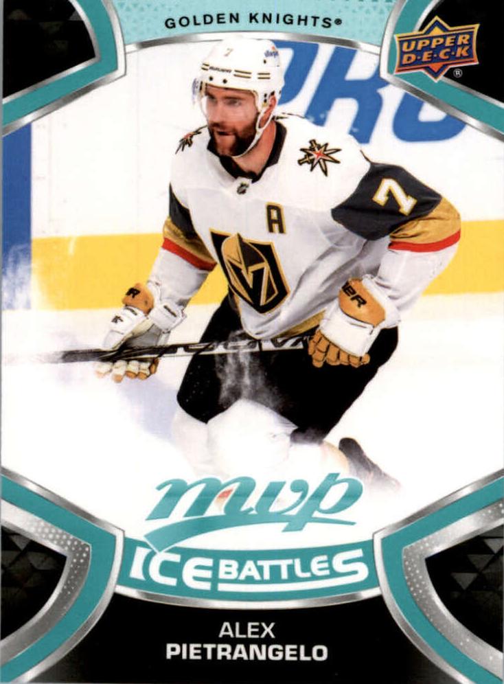 Alex Pietrangelo #7 Vegas Golden Knights | 2021-22 Upper Deck MVP Ice Battles