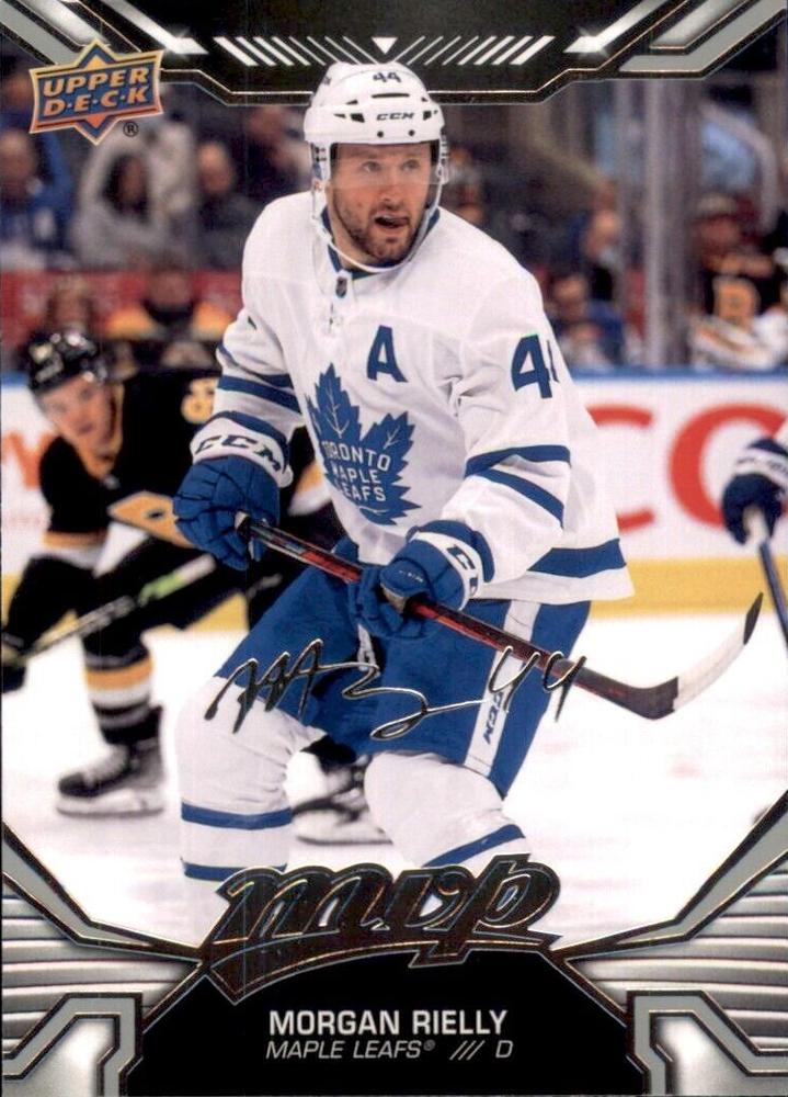 Morgan Rielly #7 Toronto Maple Leafs | 2022-23 Upper Deck MVP Silver Script