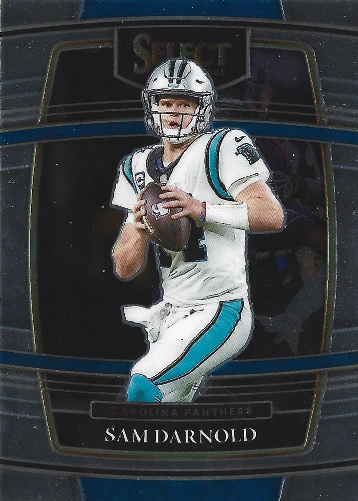 Sam Darnold #7 Carolina Panthers | 2021 Panini Select |  | NFL Football
