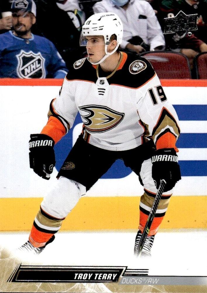 Troy Terry #7 Anaheim Ducks | 2022-23 Upper Deck
