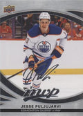 Jesse Puljujarvi #7 Edmonton Oilers | 2023-24 Upper Deck MVP Silver Script