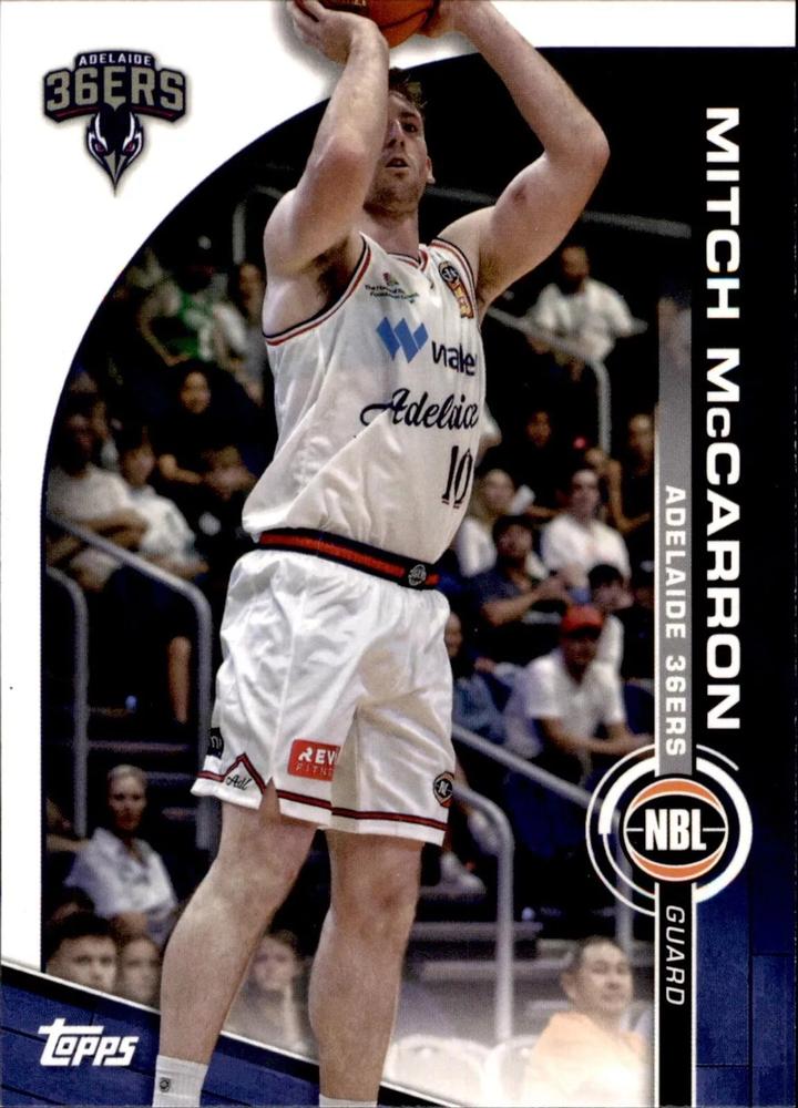 Mitch McCarron #7 Adelaide 36ers | 2023-24 Topps NBL