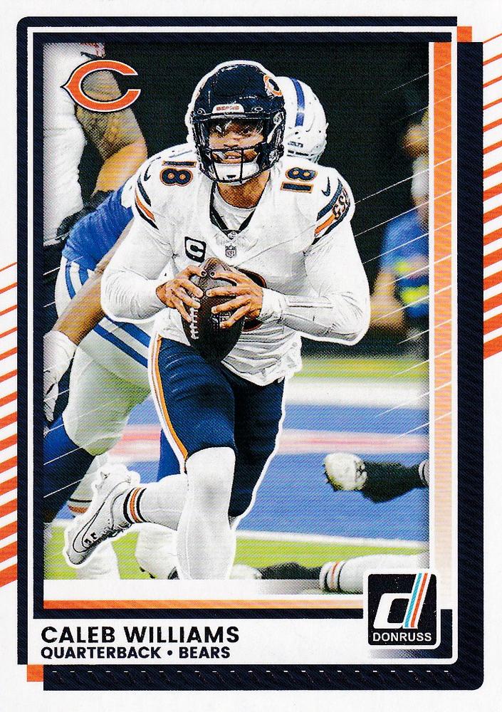 Caleb Williams #7 Chicago Bears | 2025 Donruss | NFL Football