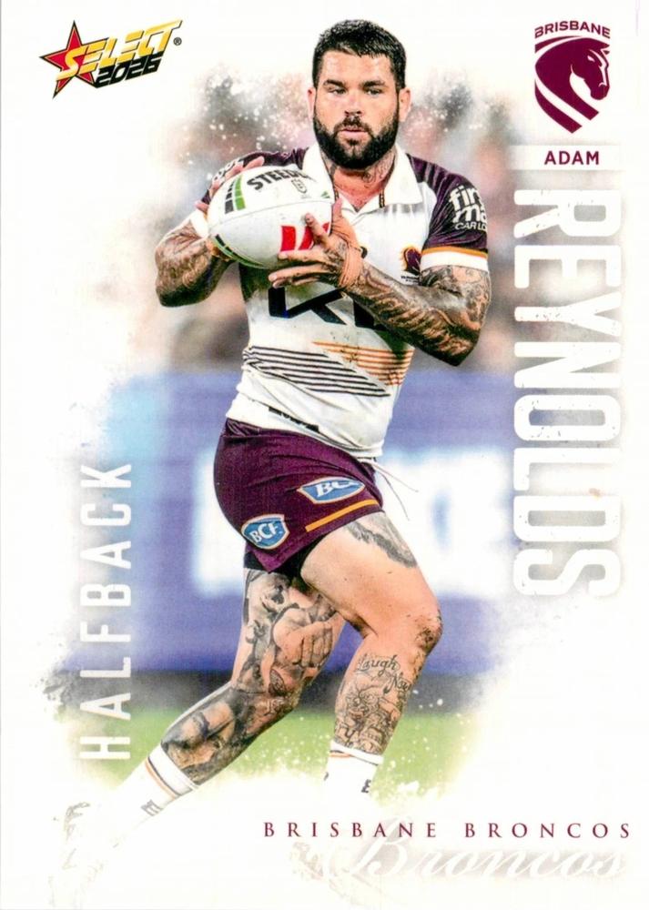 Adam Reynolds #7 Brisbane Broncos | 2026 Select NRL League Heroes