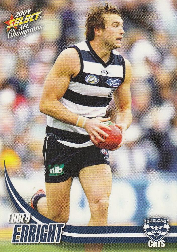 Corey Enright #80 Geelong Cats | 2009 Select AFL Champions