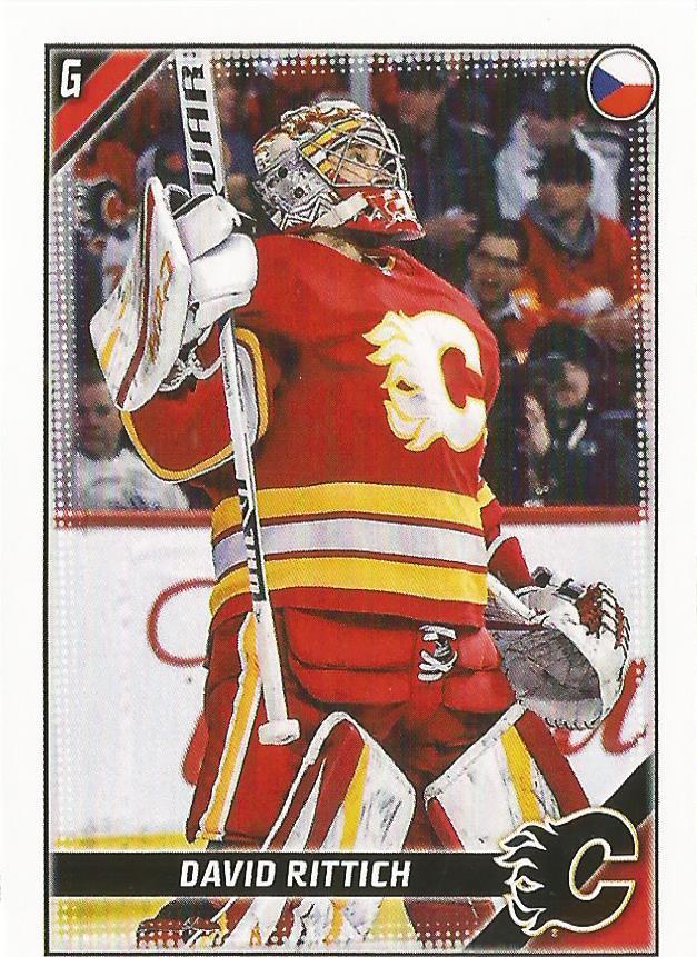 David Rittich #80 Calgary Flames | 2019-20 Topps NHL Sticker Collection