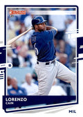Lorenzo Cain #80 Milwaukee Brewers | 2020 Donruss