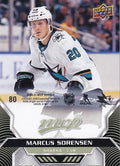 Marcus Sorensen #80 San Jose Sharks | 2020-21 Upper Deck MVP Puzzle Backs