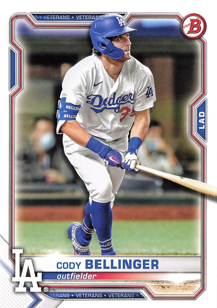 Cody Bellinger #80 Los Angeles Dodgers | 2021 Bowman