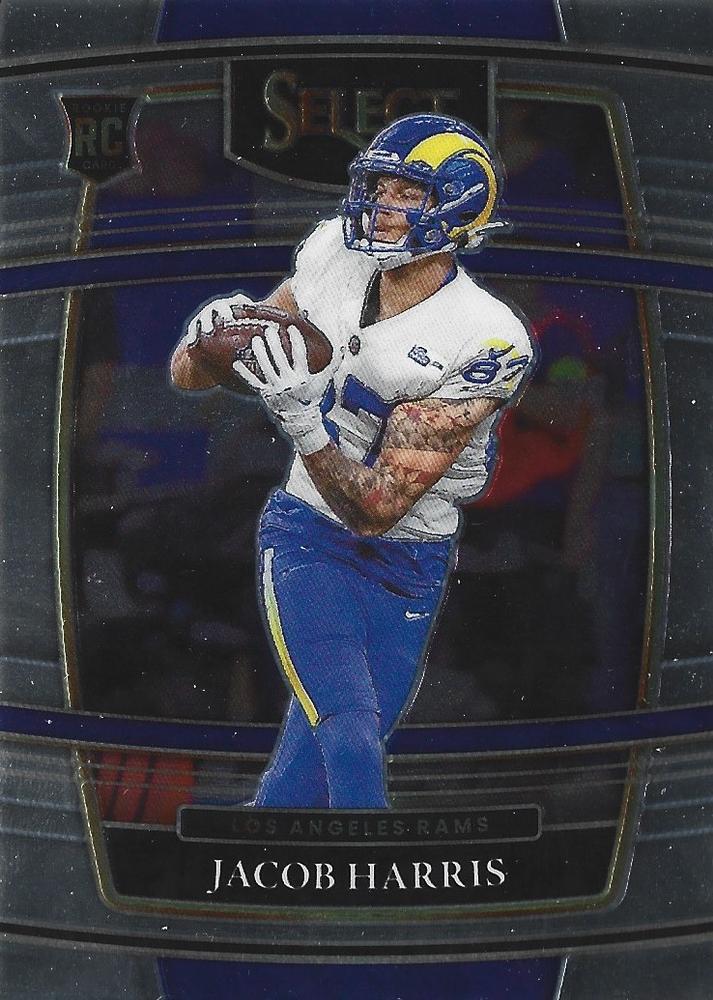 Jacob Harris #80 Los Angeles Rams | 2021 Panini Select |  | NFL Football