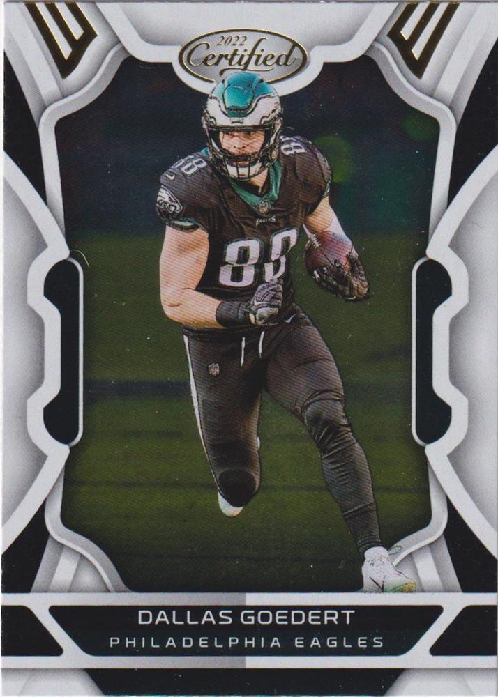 Dallas Goedert #80 Philadelphia Eagles | 2022 Panini Certified | NFL Football