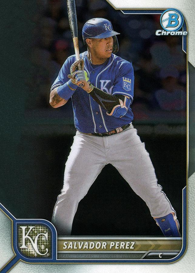 Salvador Perez #80 Kansas City Royals | 2022 Bowman Chrome