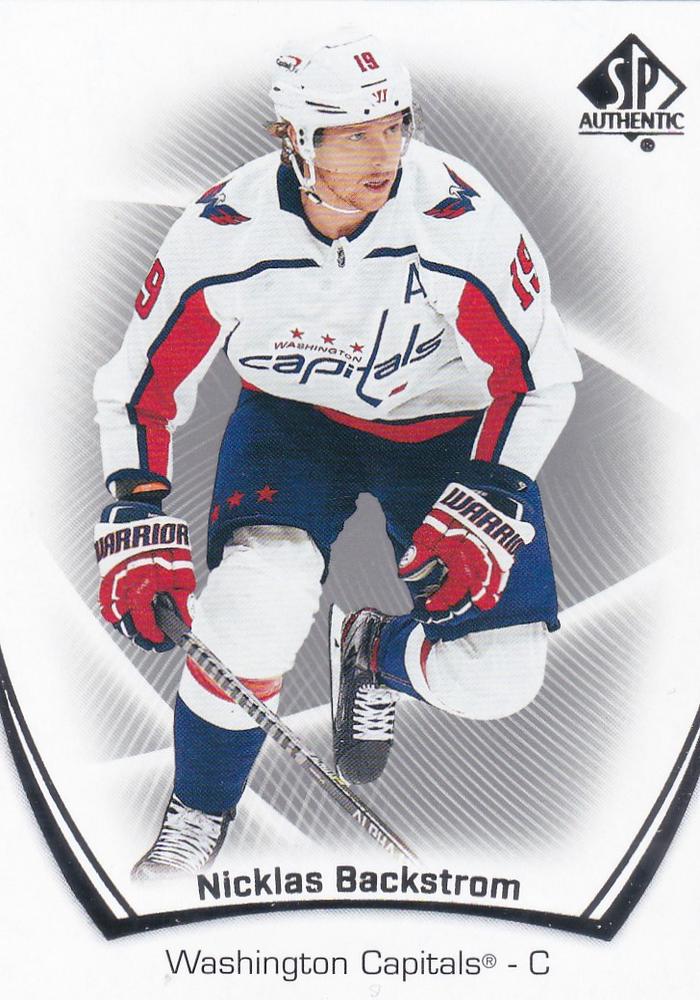 Nicklas Backstrom #80 Washington Capitals | 2021-22 SP Authentic