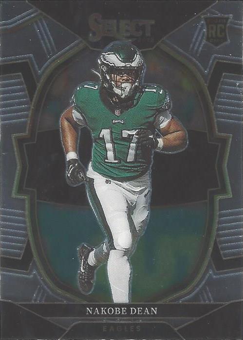 Nakobe Dean #80 Philadelphia Eagles | 2022 Panini Select | NFL Football