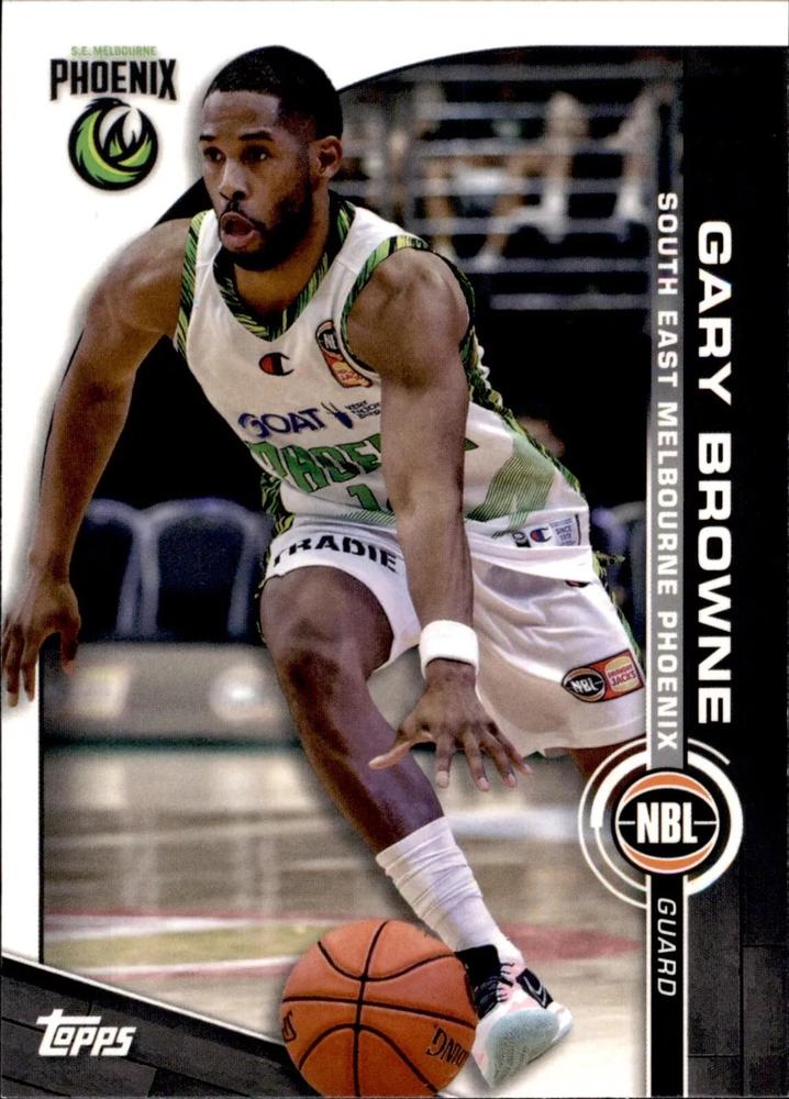 Gary Browne #80 S.E. Melbourne Phoenix | 2023-24 Topps NBL