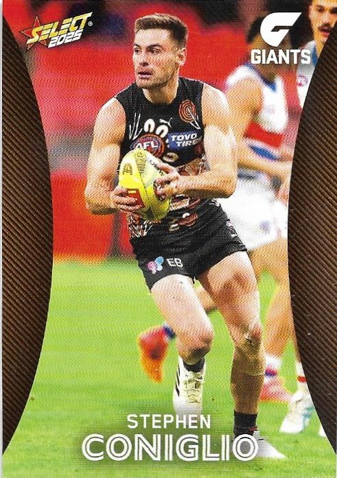 Stephen Coniglio #80 Greater Western Sydney Giants | 2025 Select AFL Footy Stars