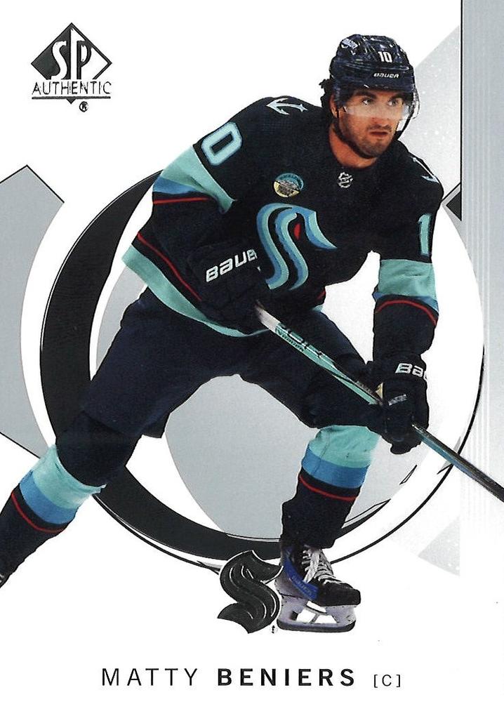 Matty Beniers #80 Seattle Kraken | 2024-25 SP Authentic