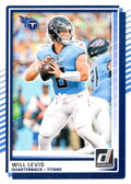 Will Levis #80 Tennessee Titans | 2025 Donruss | NFL Football