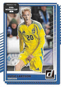 Hugo Larsson #80 Sweden | 2025-26 Donruss Road to FIFA World Cup
