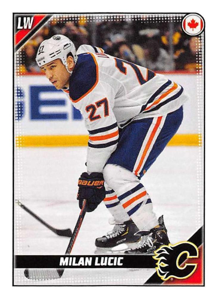 Milan Lucic #81 Calgary Flames | 2019-20 Topps NHL Sticker Collection