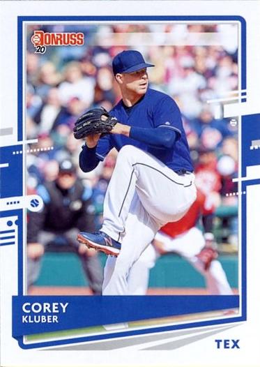 Corey Kluber #81 Texas Rangers | 2020 Donruss