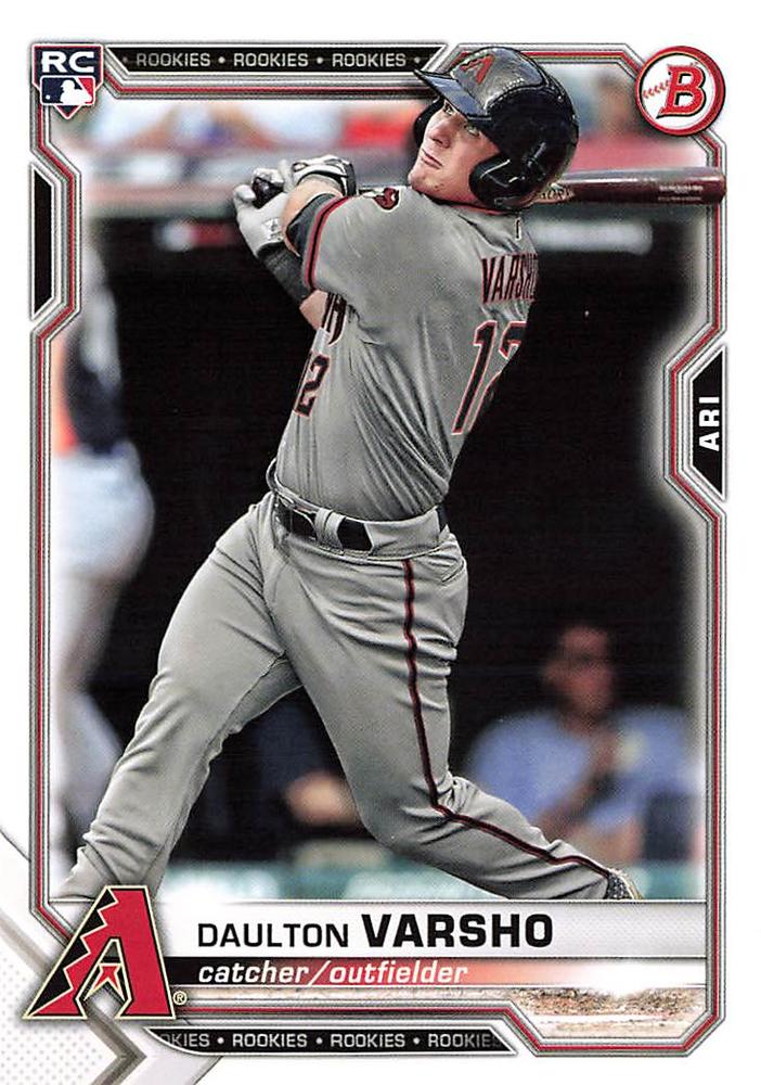 Daulton Varsho #81 Arizona Diamondbacks | 2021 Bowman