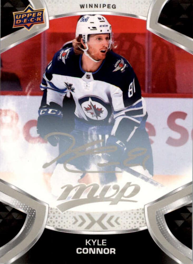Kyle Connor #81 Winnipeg Jets | 2021-22 Upper Deck MVP Silver Script