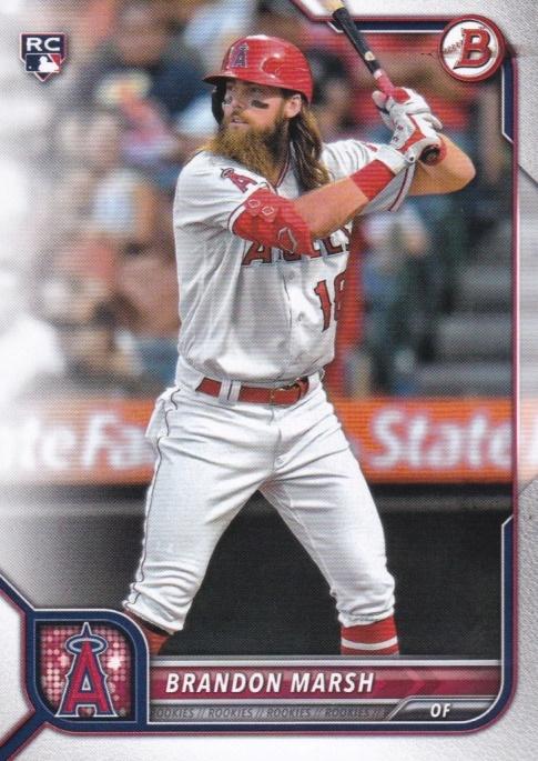 Brandon Marsh #81 Los Angeles Angels | 2022 Bowman