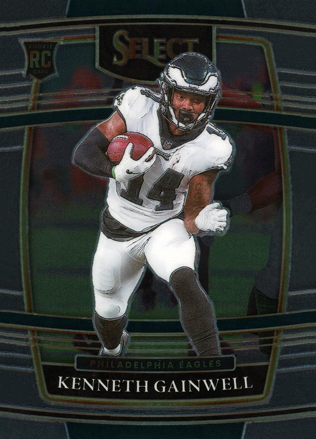 Kenneth Gainwell #81 Philadelphia Eagles | 2021 Panini Select |  | NFL Football