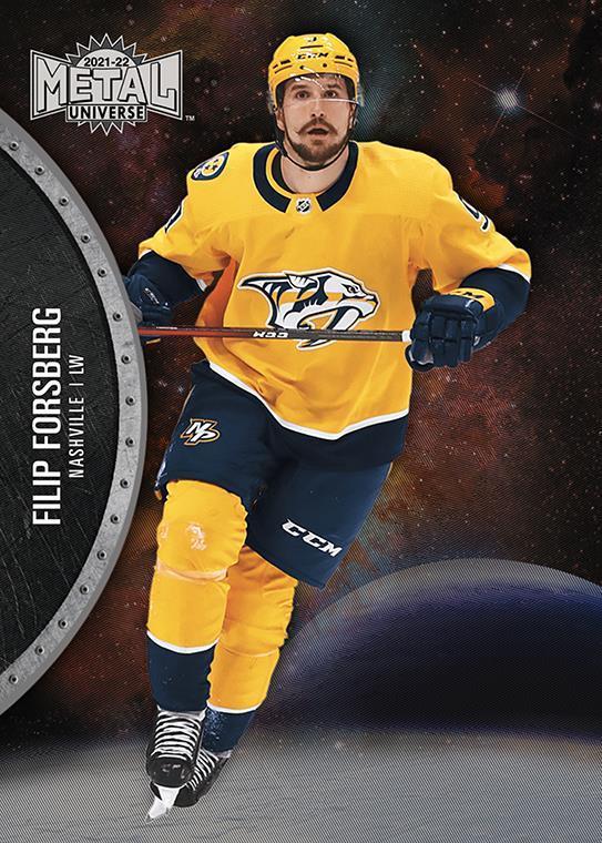 Filip Forsberg #81 Nashville Predators | 2021-22 SkyBox Metal Universe