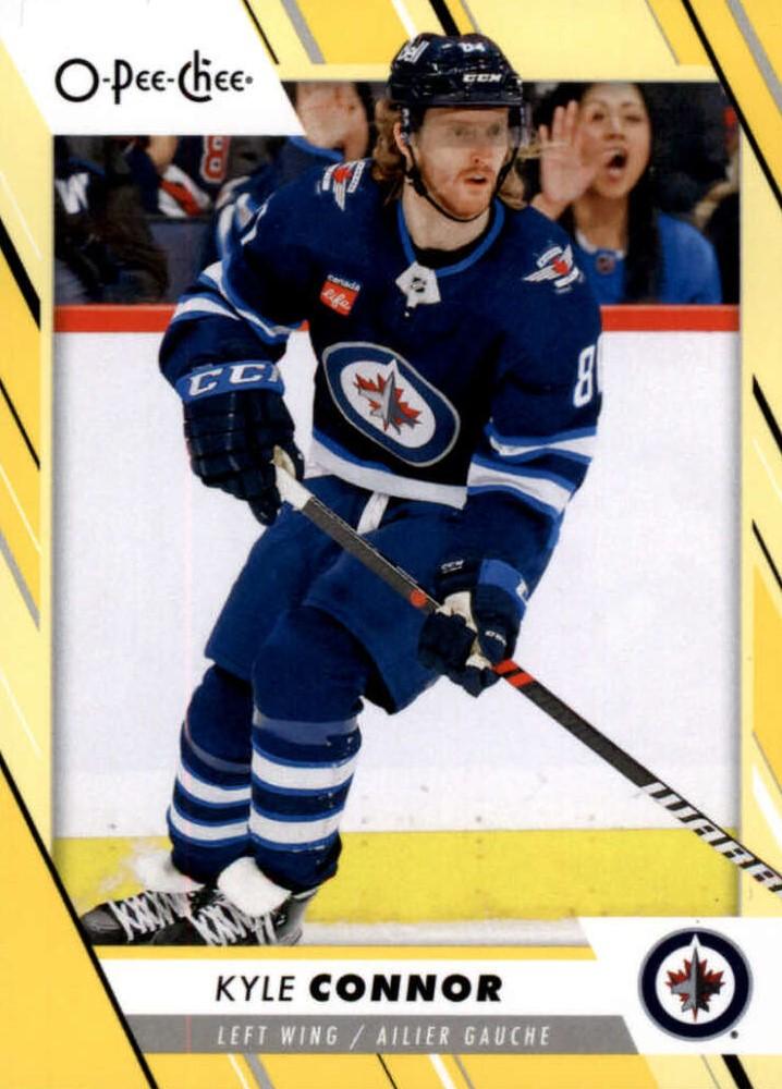 Kyle Connor #81 Winnipeg Jets | 2023-24 O-Pee-Chee Yellow Border