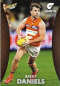 Brent Daniels #81 Greater Western Sydney Giants | 2025 Select AFL Footy Stars