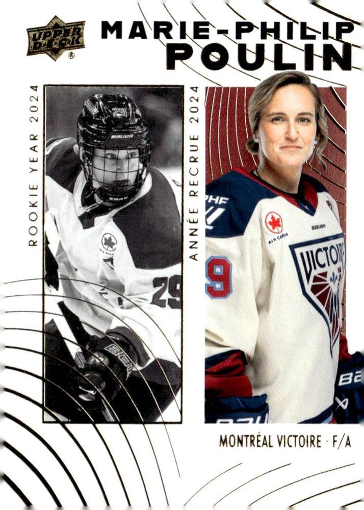 Marie-Philip Poulin #81 Montreal Victoire | 2024-25 Upper Deck Tim Hortons Retrospective Rookies