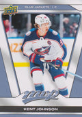 Kent Johnson #81 Columbus Blue Jackets | 2025-26 Upper Deck MVP
