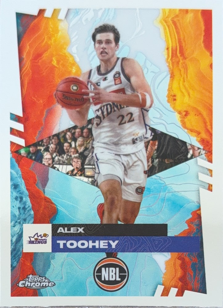 Alex Toohey #81 Sydney Kings | 2024-25 Topps Chrome NBL (front)