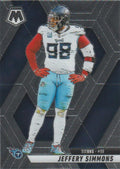 Jeffery Simmons #81 Tennessee Titans | 2025 Panini Mosaic | NFL Football