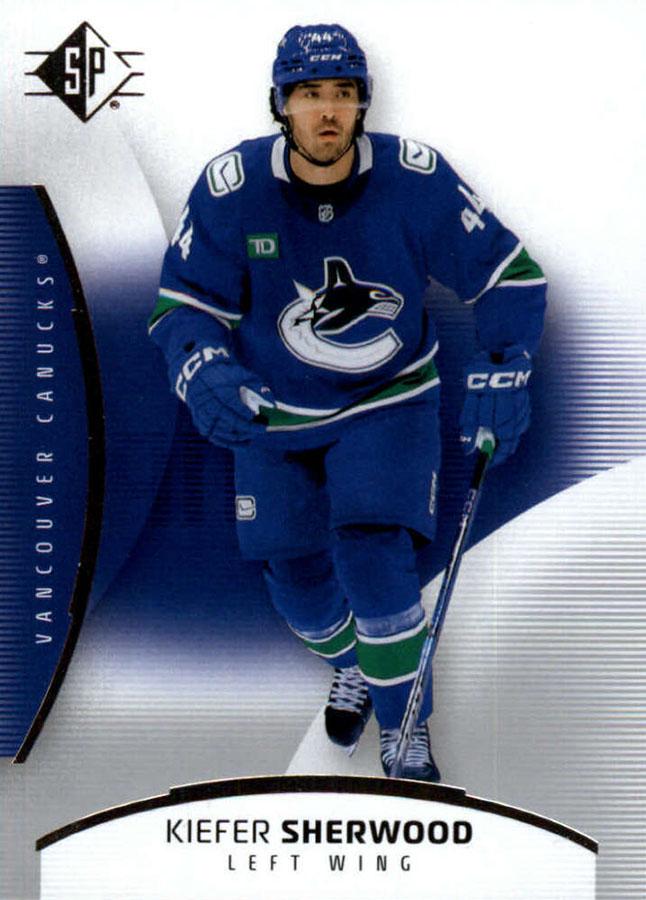 Kiefer Sherwood #81 Vancouver Canucks | 2025-26 Upper Deck SP Hockey