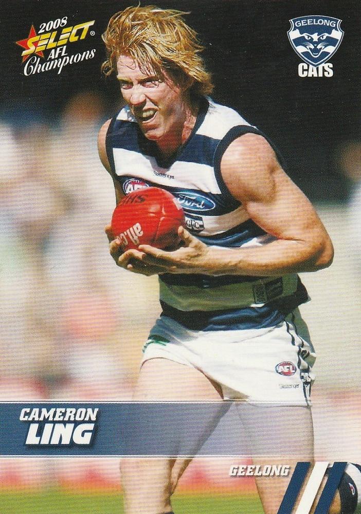 Cameron Ling #82 Geelong Cats | 2008 Select AFL Champions