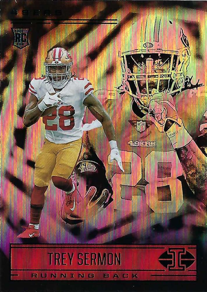 Trey Sermon #82 San Francisco 49ers | 2021 Panini Illusions | NFL Football
