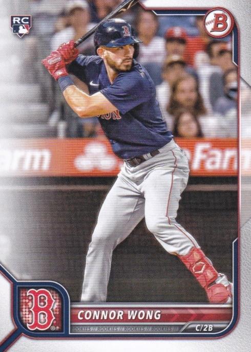 Connor Wong #82 Boston Red Sox | 2022 Bowman