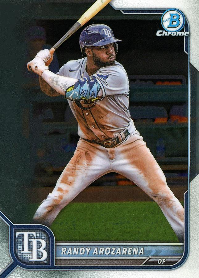 Randy Arozarena #82 Tampa Bay Rays | 2022 Bowman Chrome