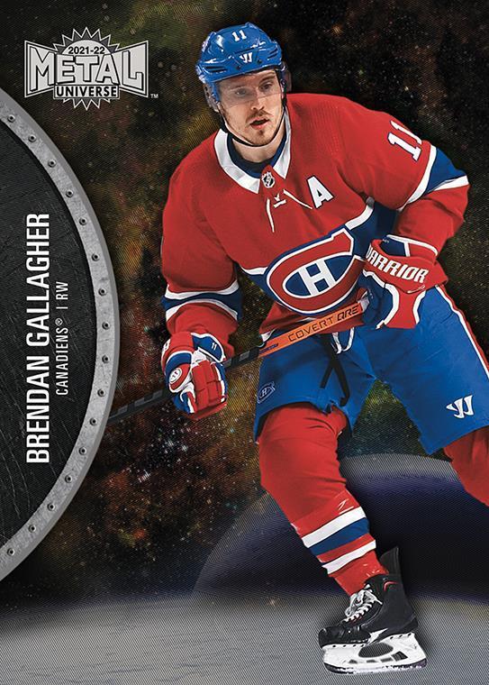 Brendan Gallagher #82 Montreal Canadiens | 2021-22 SkyBox Metal Universe