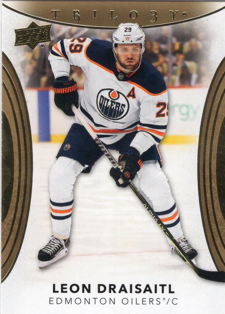 Leon Draisaitl #82 Edmonton Oilers | 2022-23 Upper Deck Trilogy
