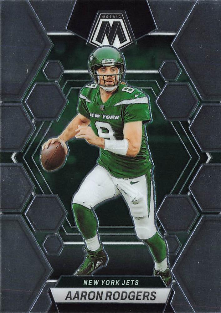 Aaron Rodgers #82 New York Jets | 2023 Panini Mosaic | NFL Football