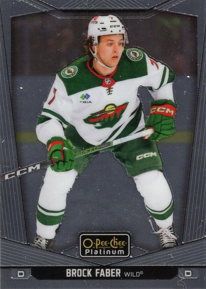 Brock Faber #82 Minnesota Wild | 2024-25 O-Pee-Chee Platinum
