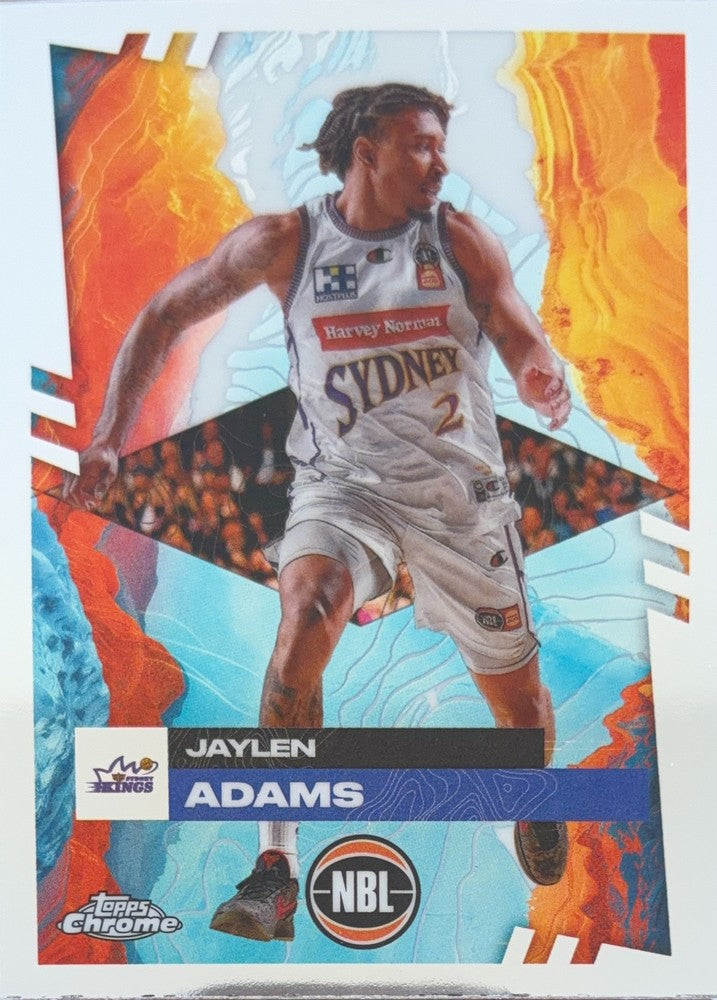 Jaylen Adams #82 Sydney Kings | 2024-25 Topps Chrome NBL (front)