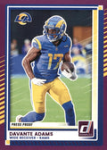 Davante Adams #82 Los Angeles Rams | 2025 Donruss | NFL Football